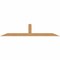 Ekena Millwork Portland Timber Gable Bracket, Western Red Cedar, 108"W x 22"H x 3 1/2"D x 5 1/2"F, 5/12 Pitch GBW108X22X0406POR00SWR - alternate 1